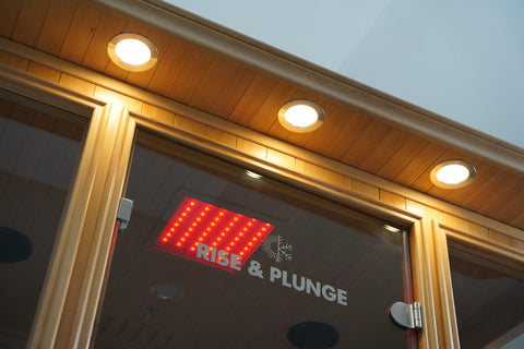 The Rise and Plunge Infrared Sauna